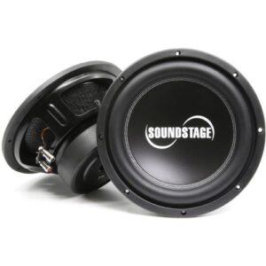 Soundstage 12" 400 Watts Peak / 200 Watts RMS at 4 Ohms DVC Subwoofer - Single