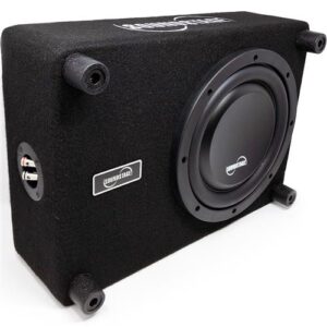 Soundstage 10" Shallow 300 Watts RMS Dual 4 Ohms Subwoofer In Sealed Enclosure - Passive