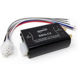 Soundstage Two Channel High Level Speaker to Level RCA Converter
